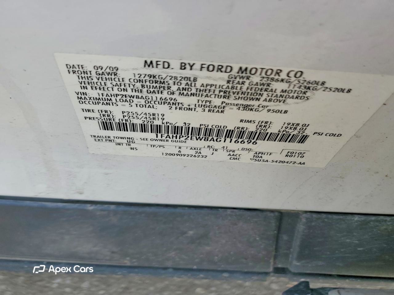 Ford Taurus 2010