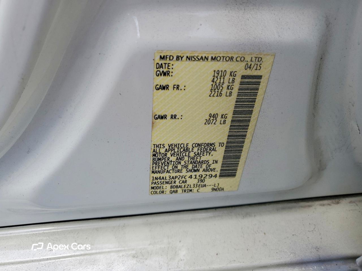 Nissan Altima 2015
