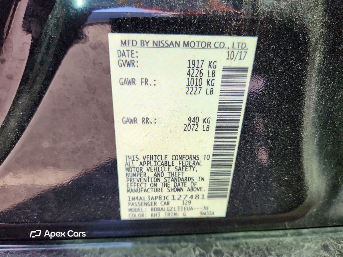 Nissan Altima 2018