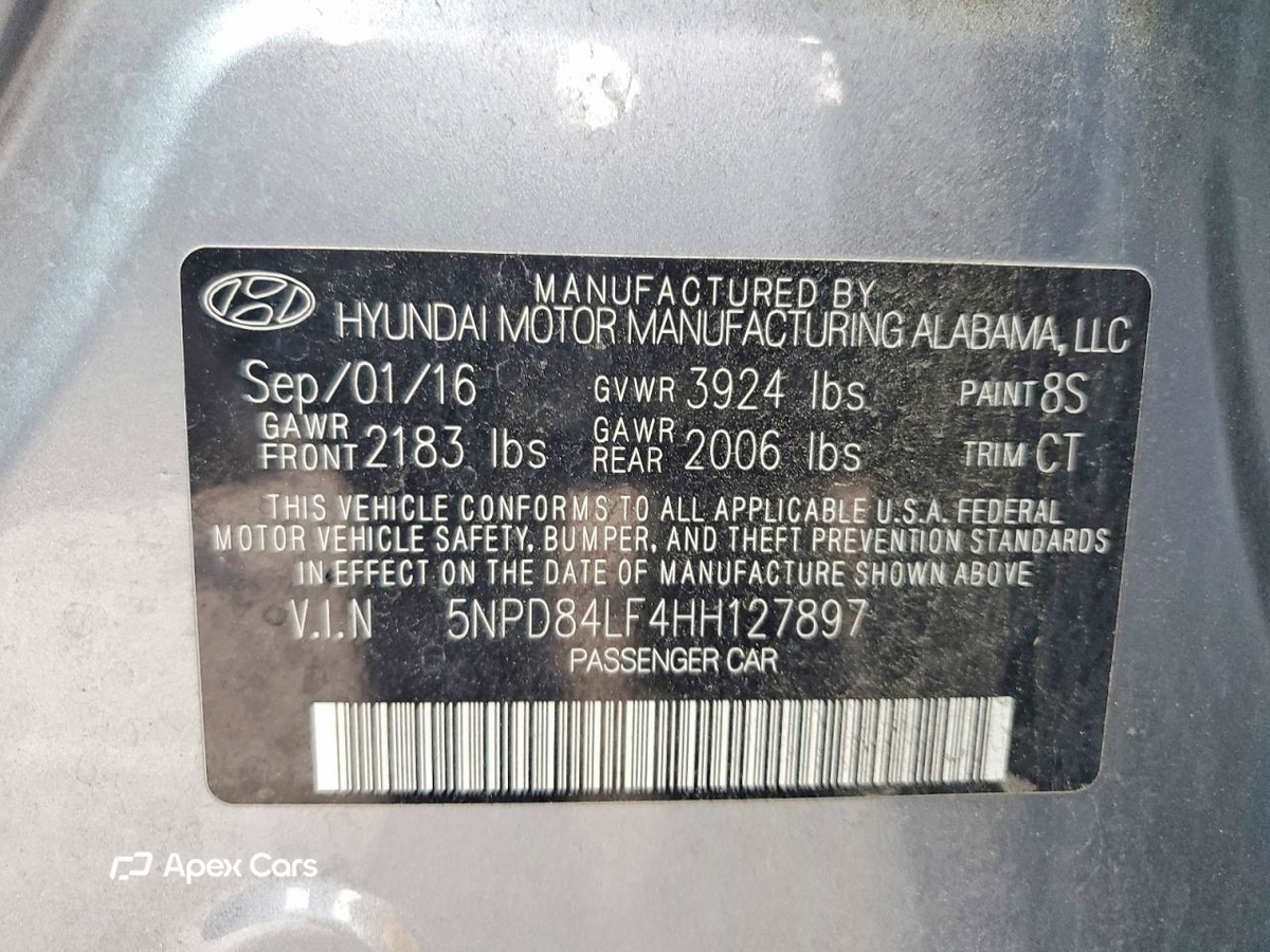 Hyundai Elantra 2017