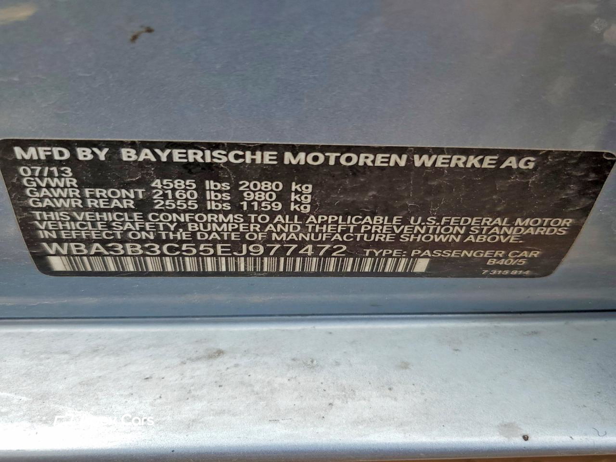 BMW Series 3 2014