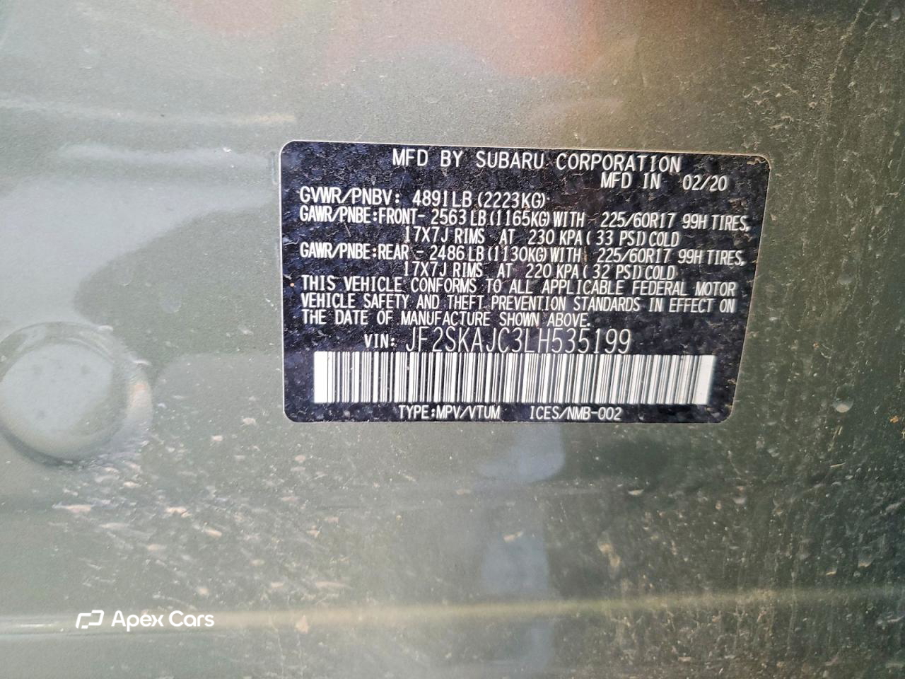 Subaru Forester 2020