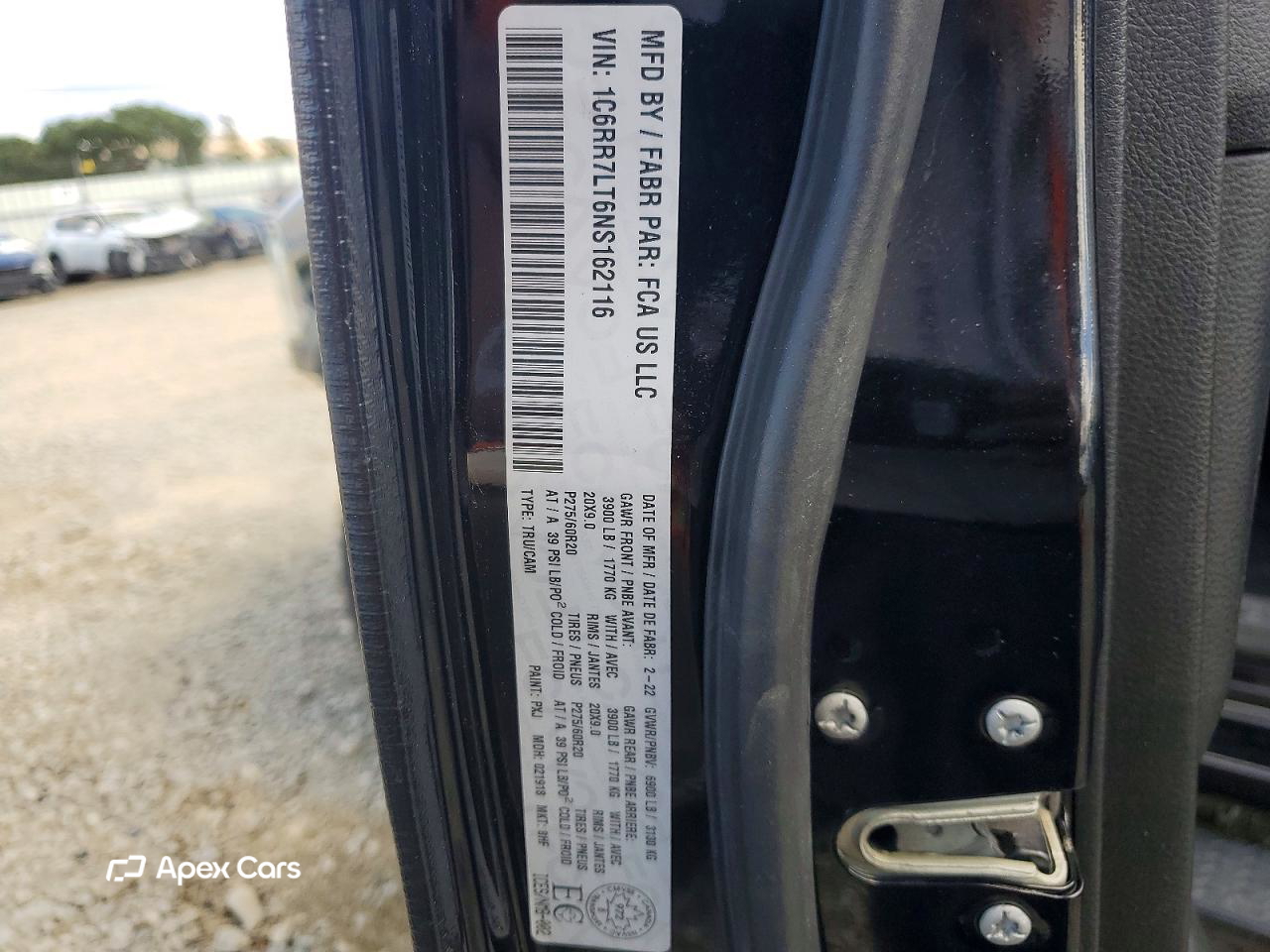 RAM 1500 2022