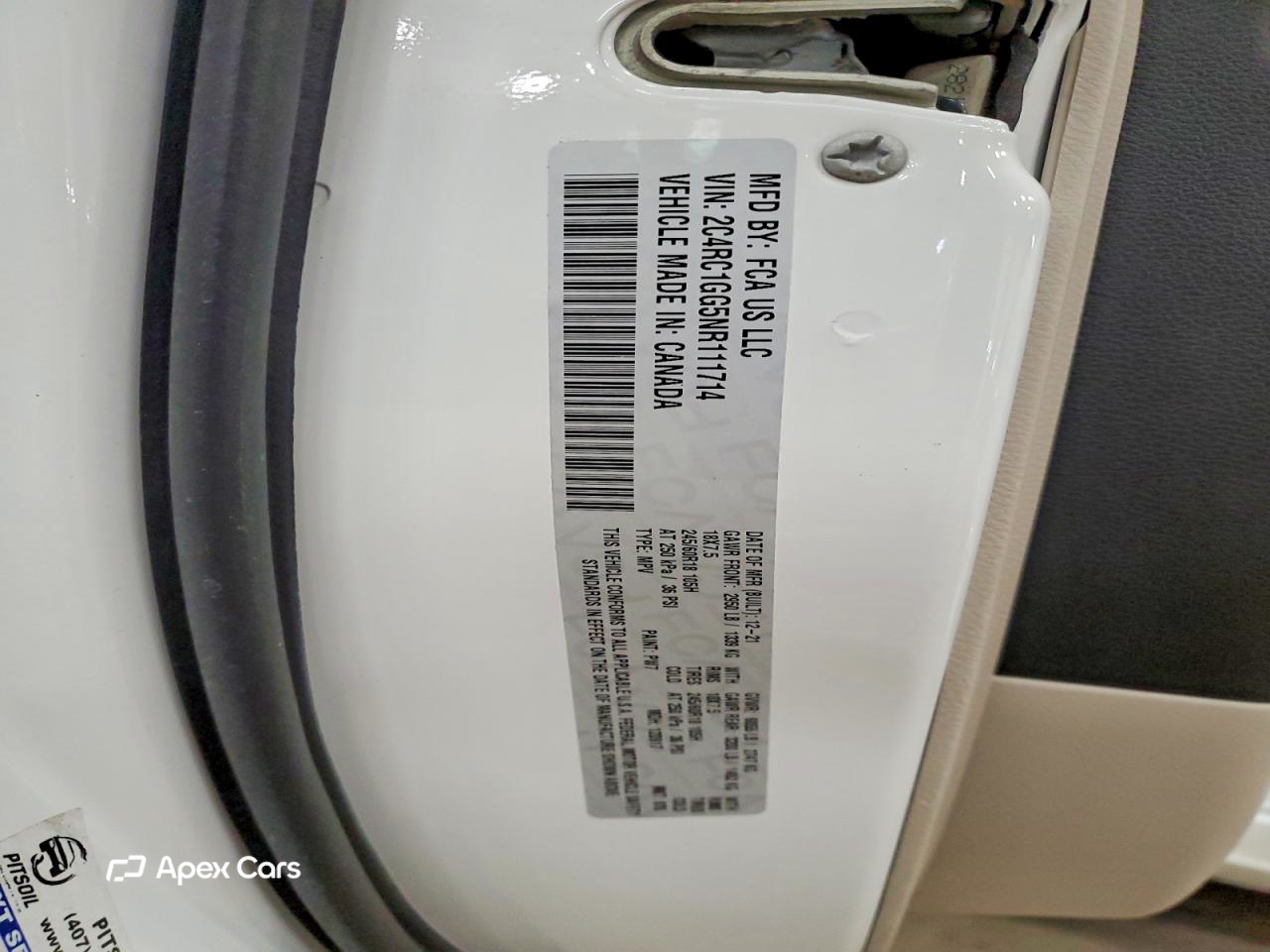 Chrysler Pacifica 2022