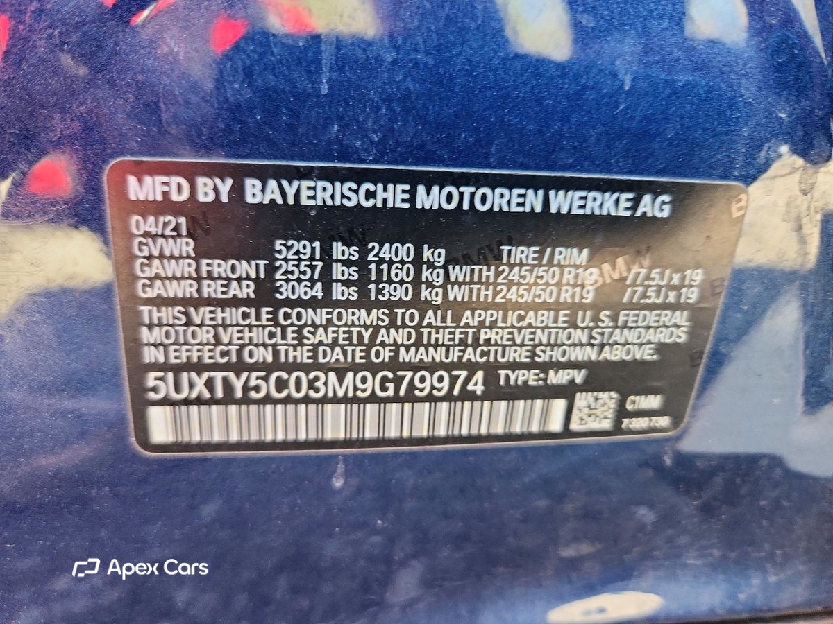 BMW X3 2021