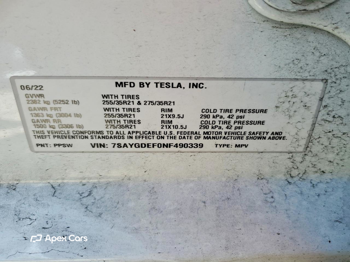 Tesla Model Y 2022