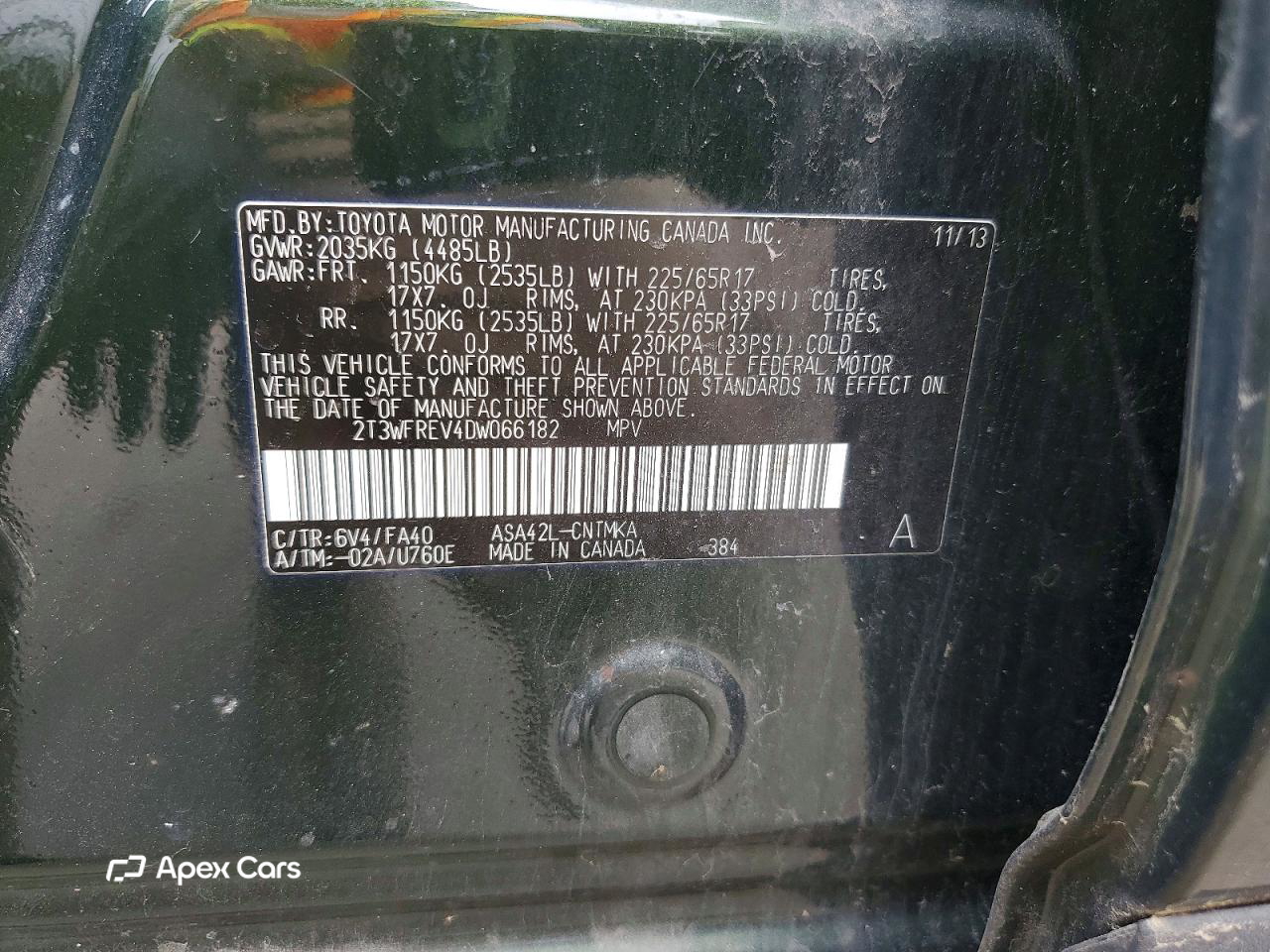 Toyota RAV 4 2013
