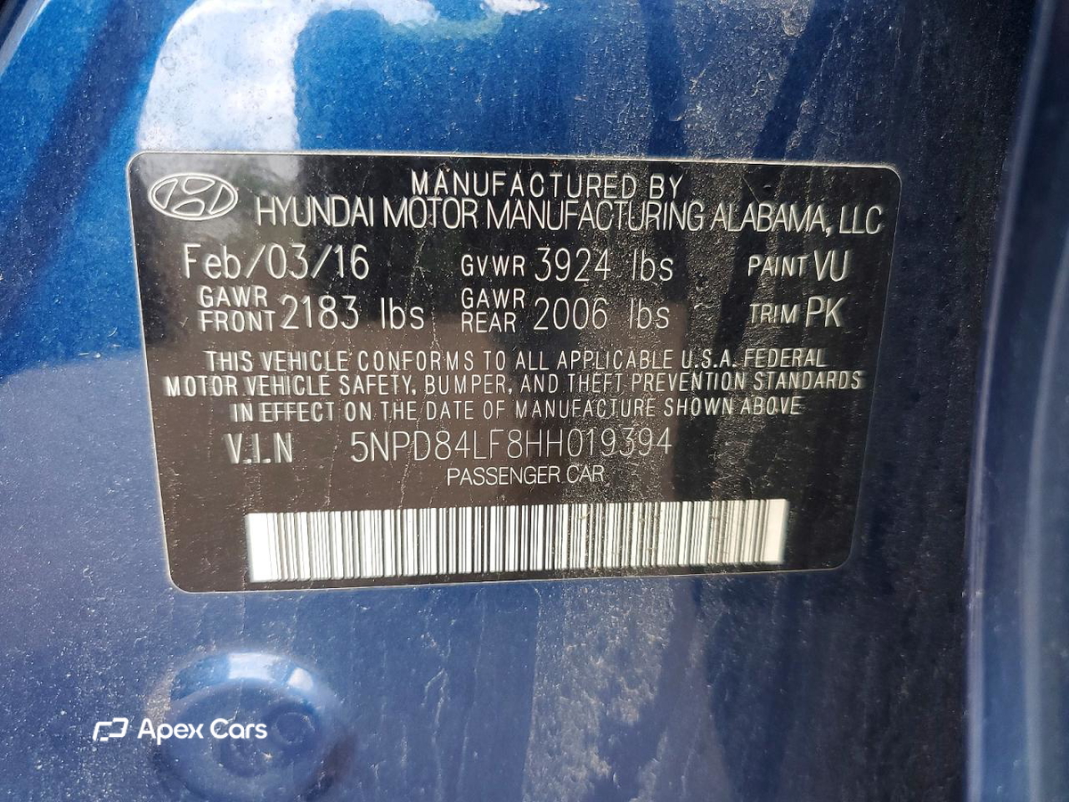 Hyundai Elantra 2017