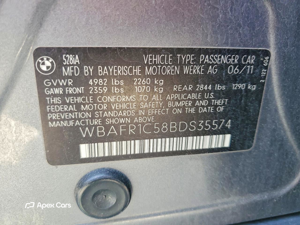 BMW Series 5 2011