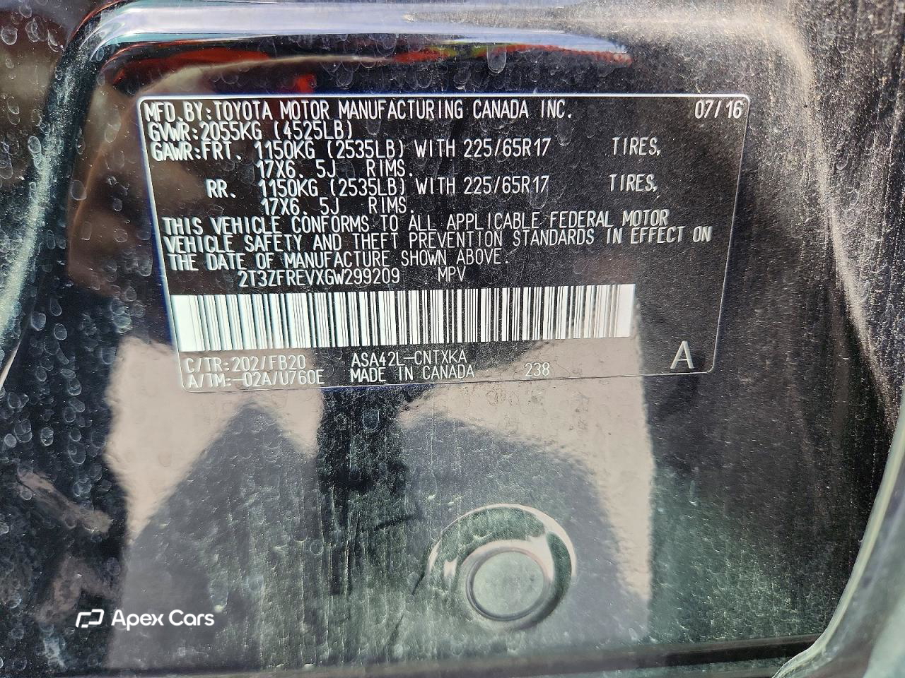 Toyota RAV 4 2016