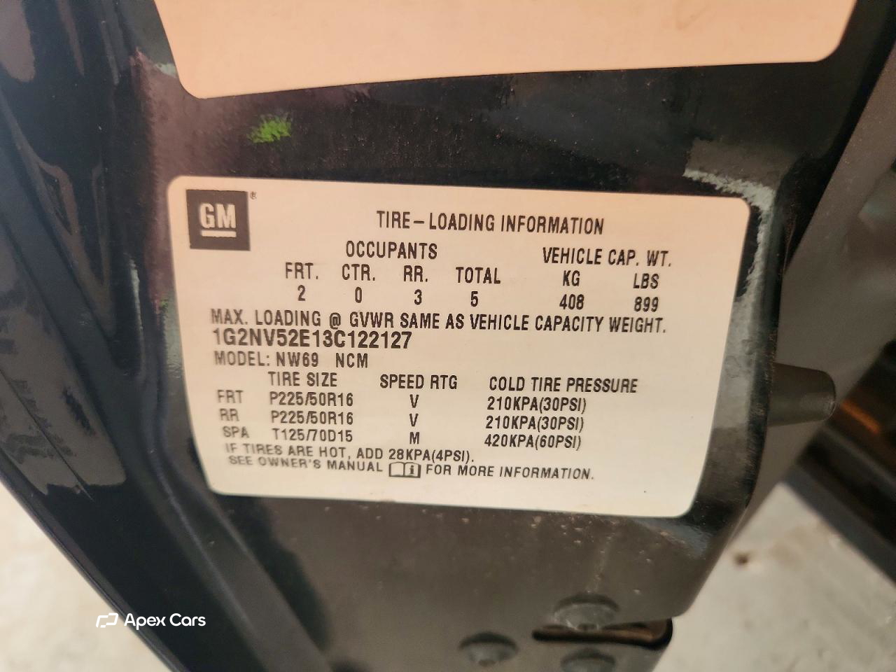 Pontiac Grand AM 2003