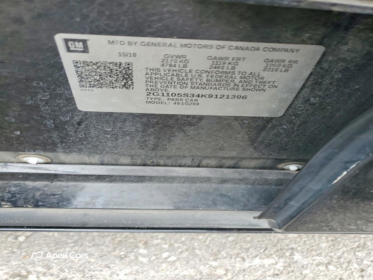 Chevrolet Impala 2019