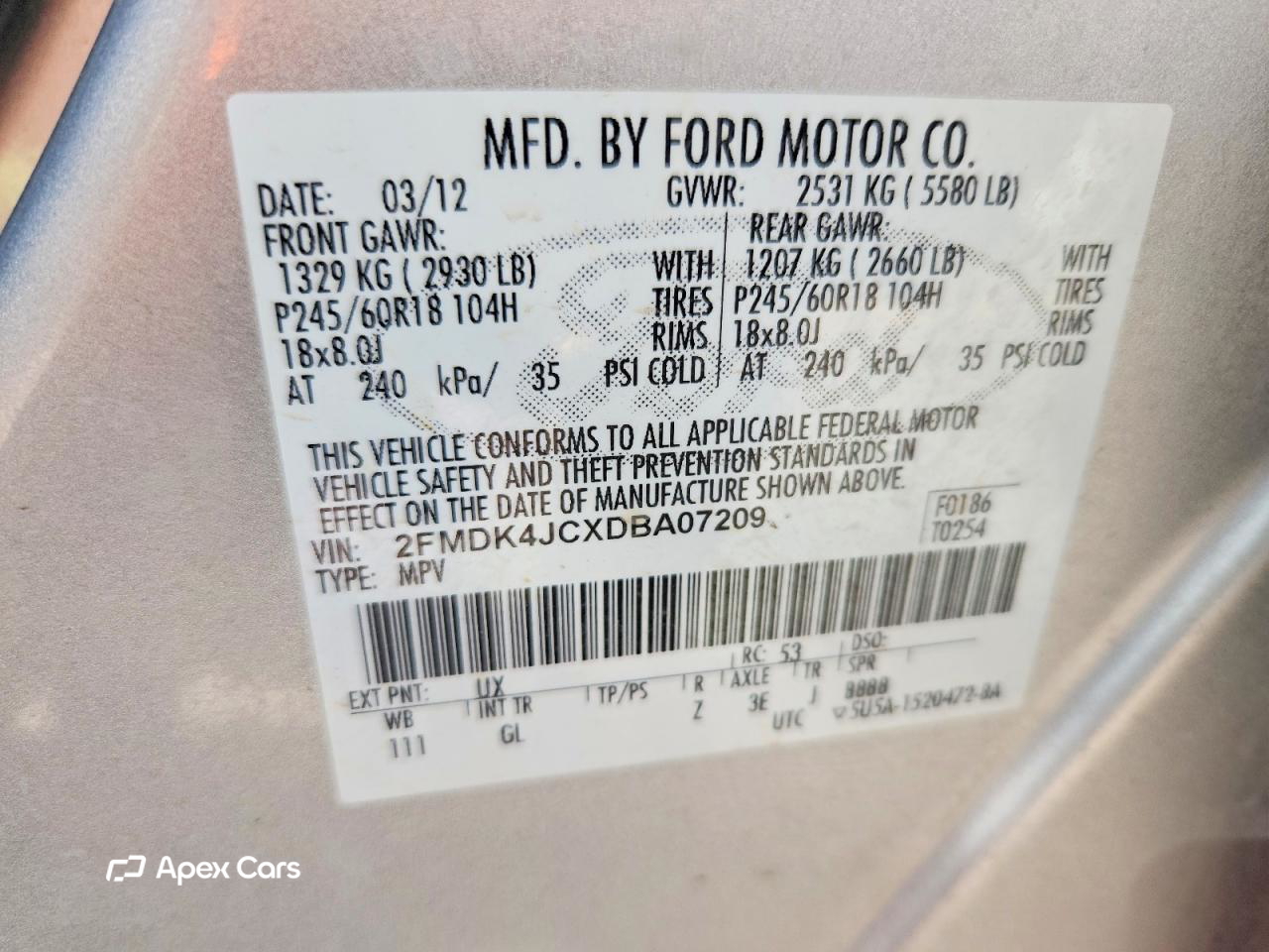 Ford Edge 2013