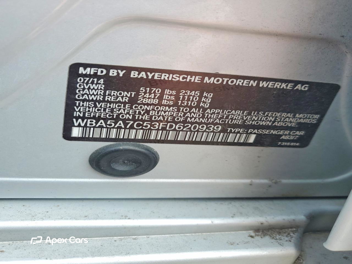 BMW Series 5 2015