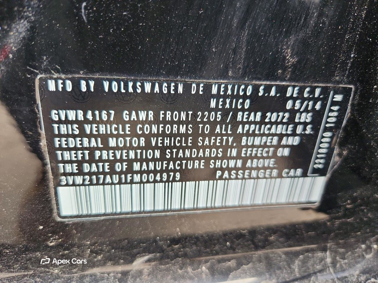 Volkswagen Golf 2015