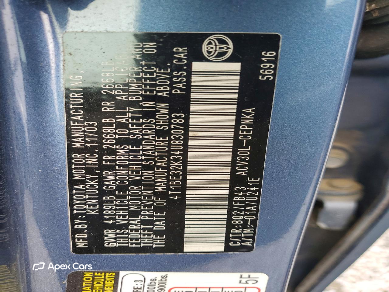 Toyota Camry 2004