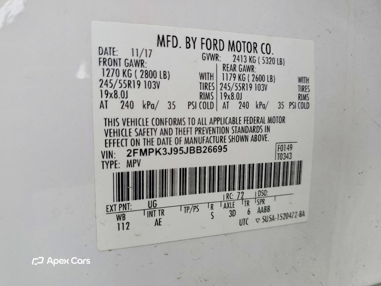 Ford Edge 2018
