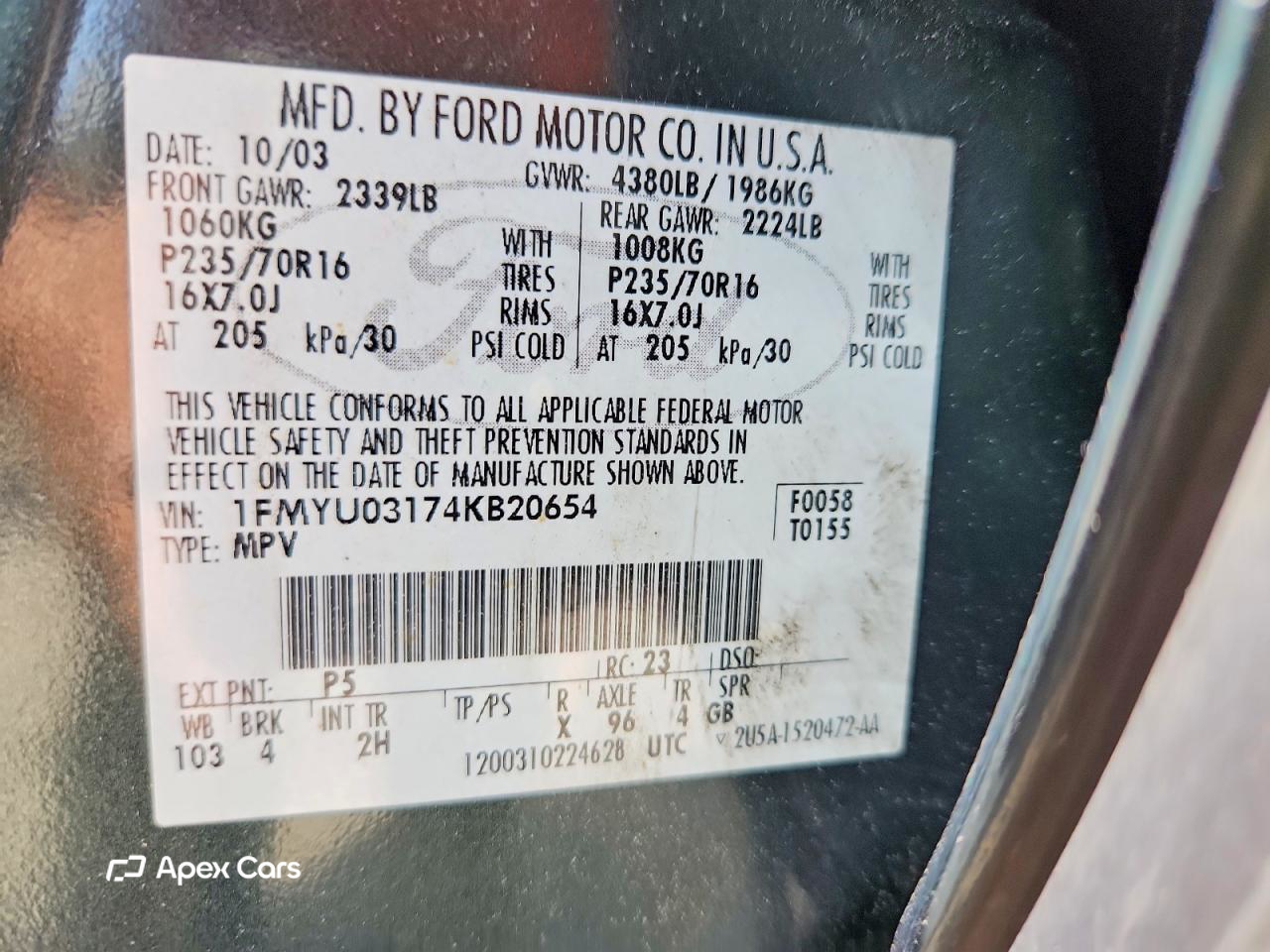 Ford Escape 2004