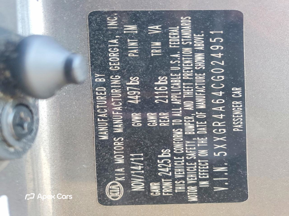 Kia Optima 2012
