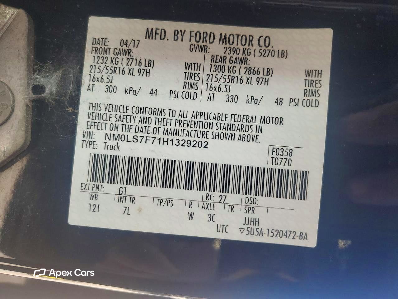 Ford Transit 2017