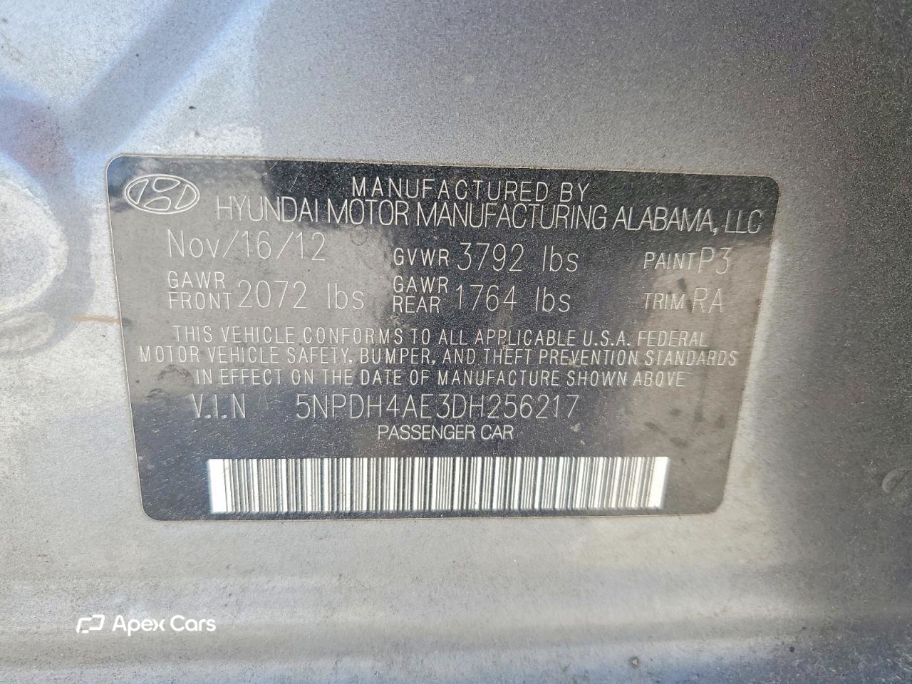 Hyundai Elantra 2013