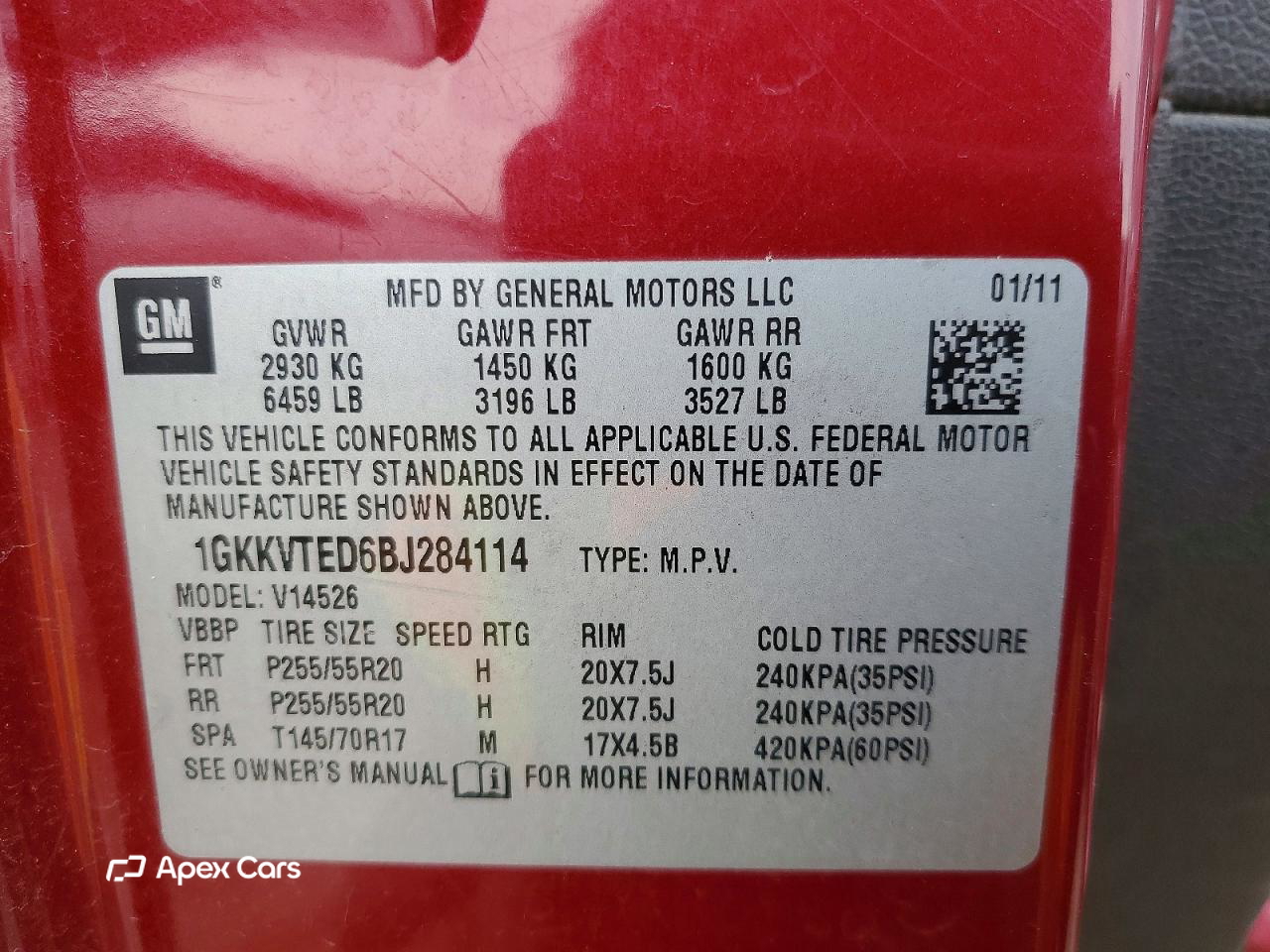 GMC Acadia 2011