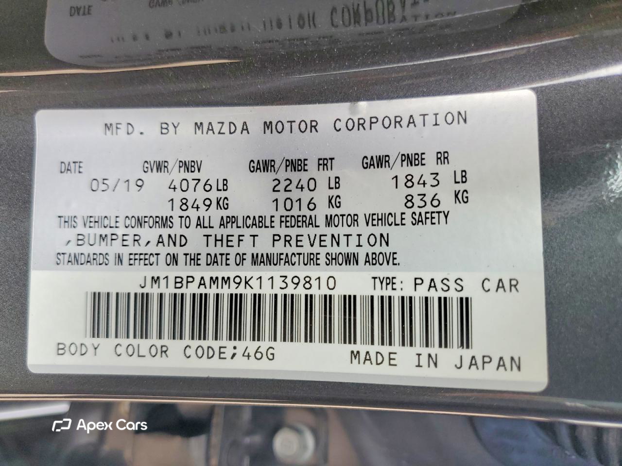 Mazda 3 2019