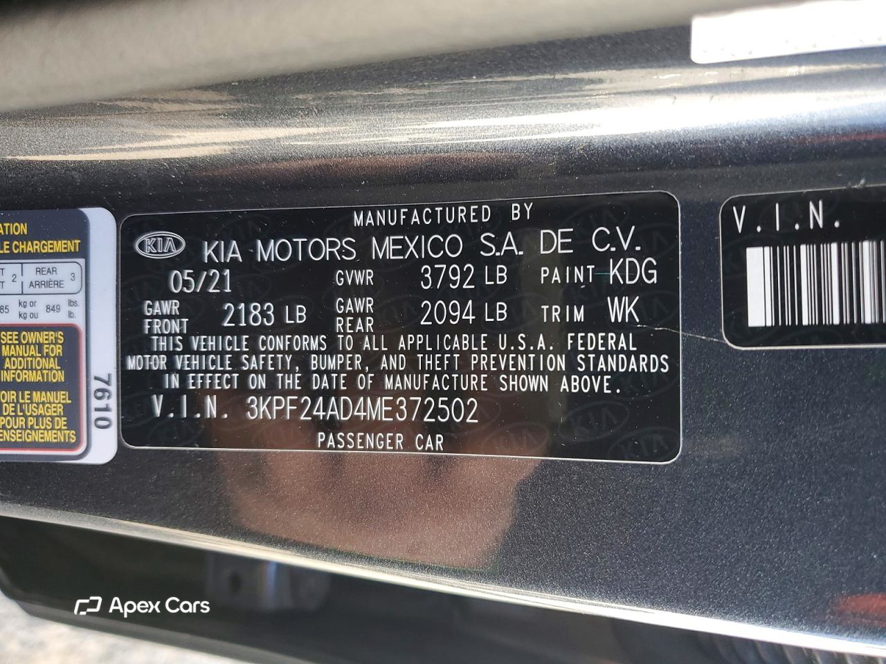 Kia Forte 2021
