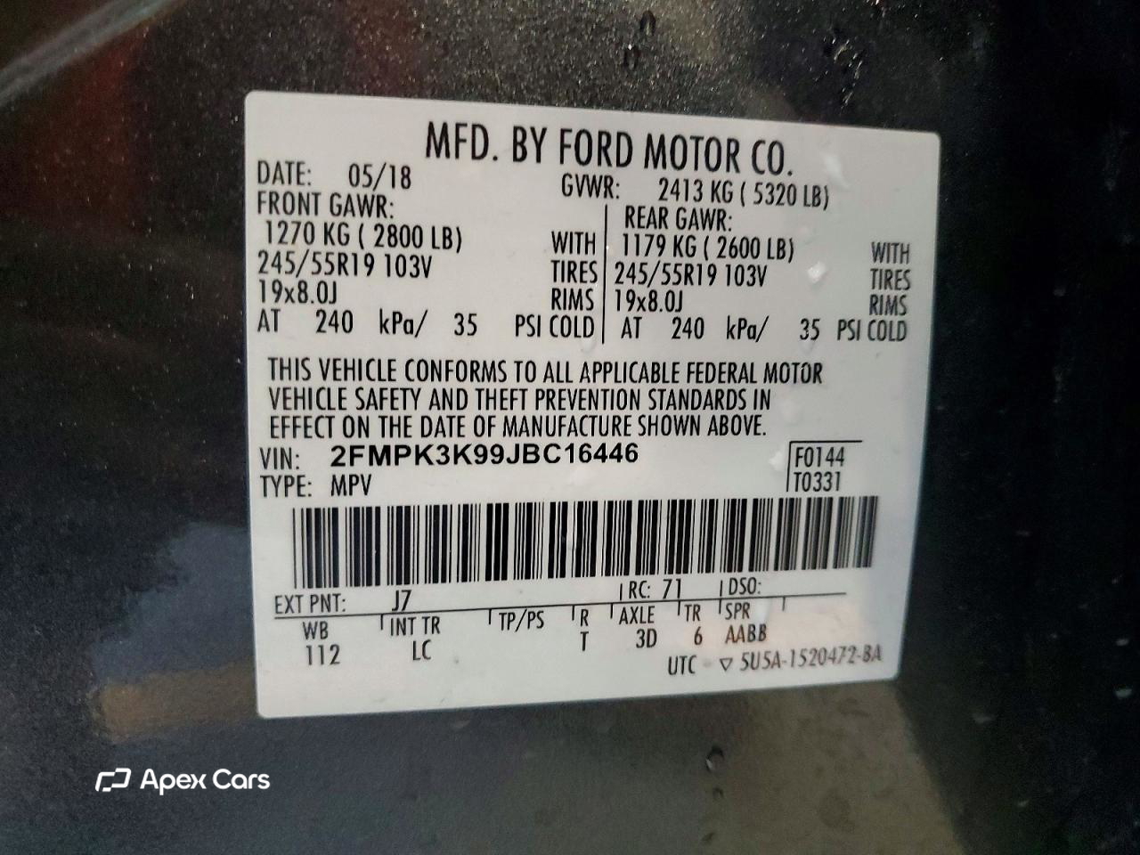 Ford Edge 2018