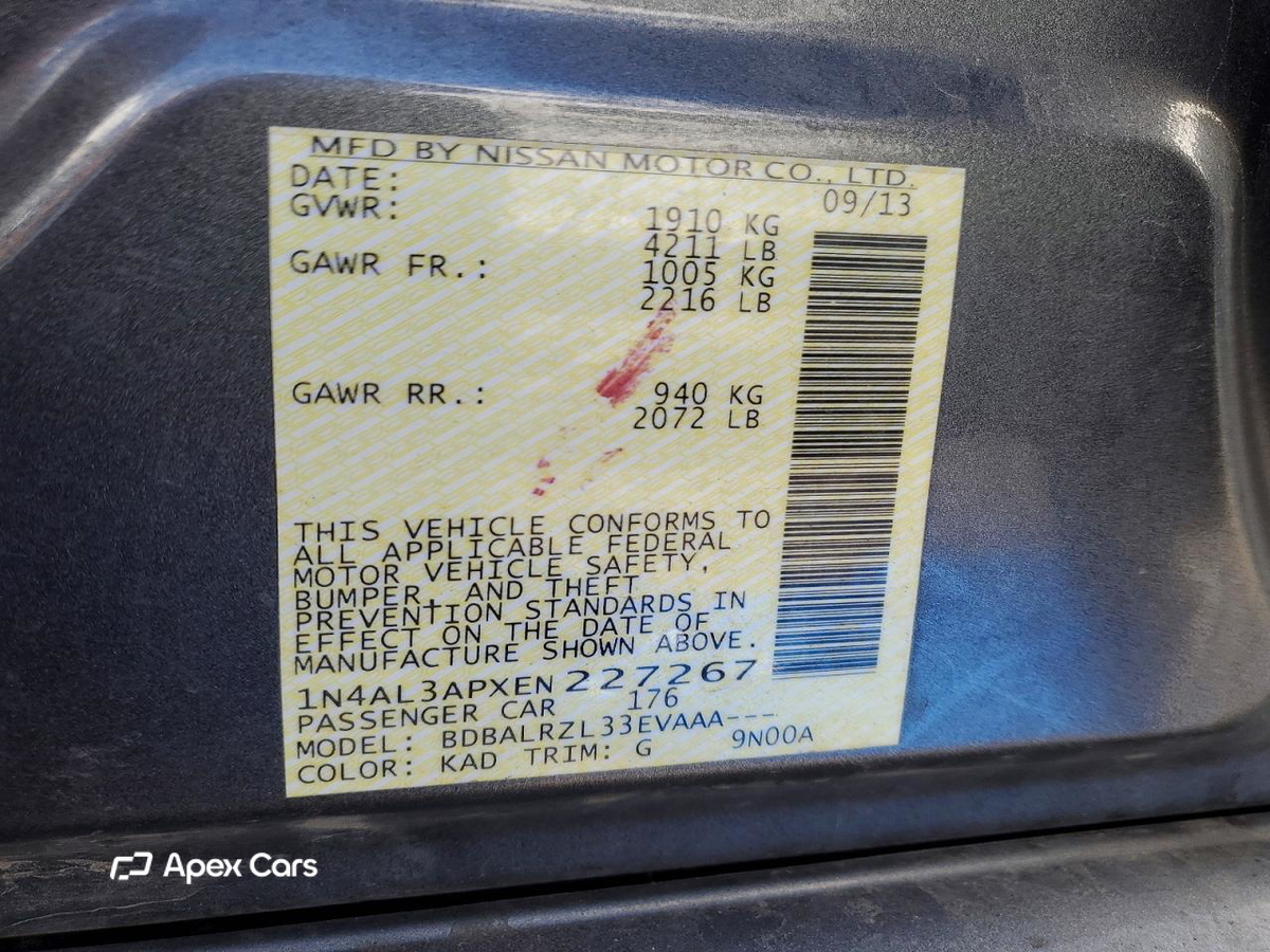 Nissan Altima 2014