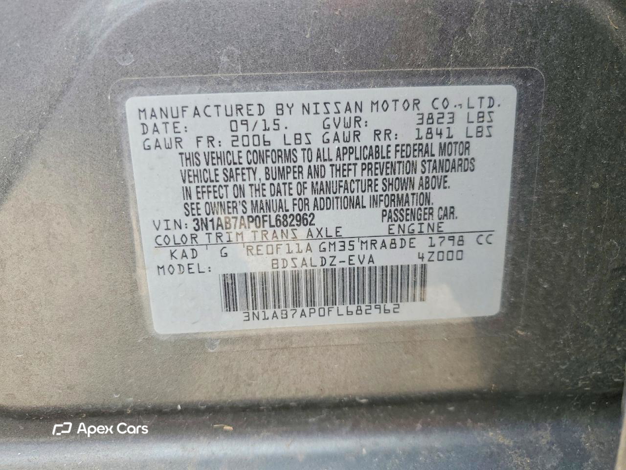 Nissan Sentra 2015