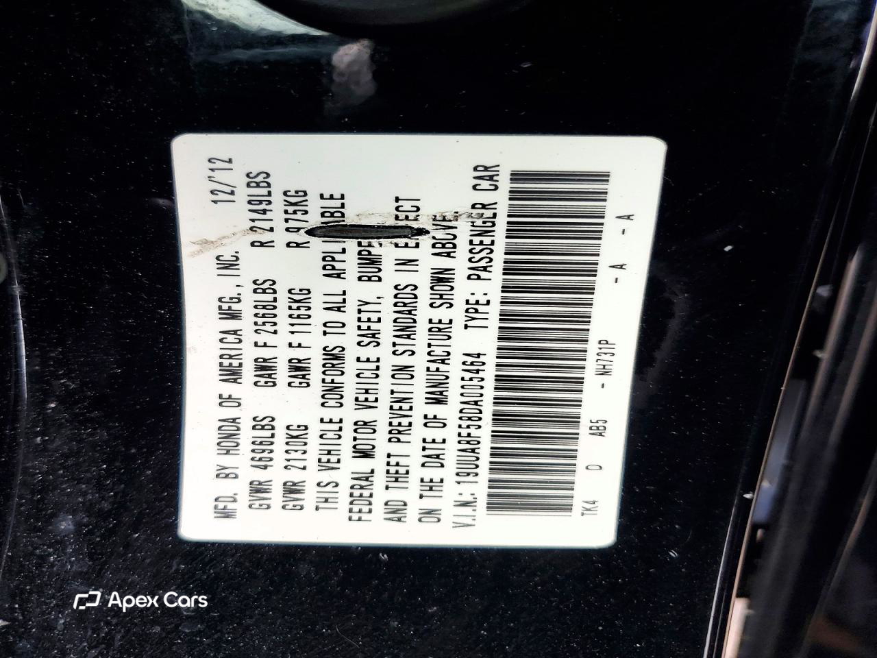 Acura TL 2013