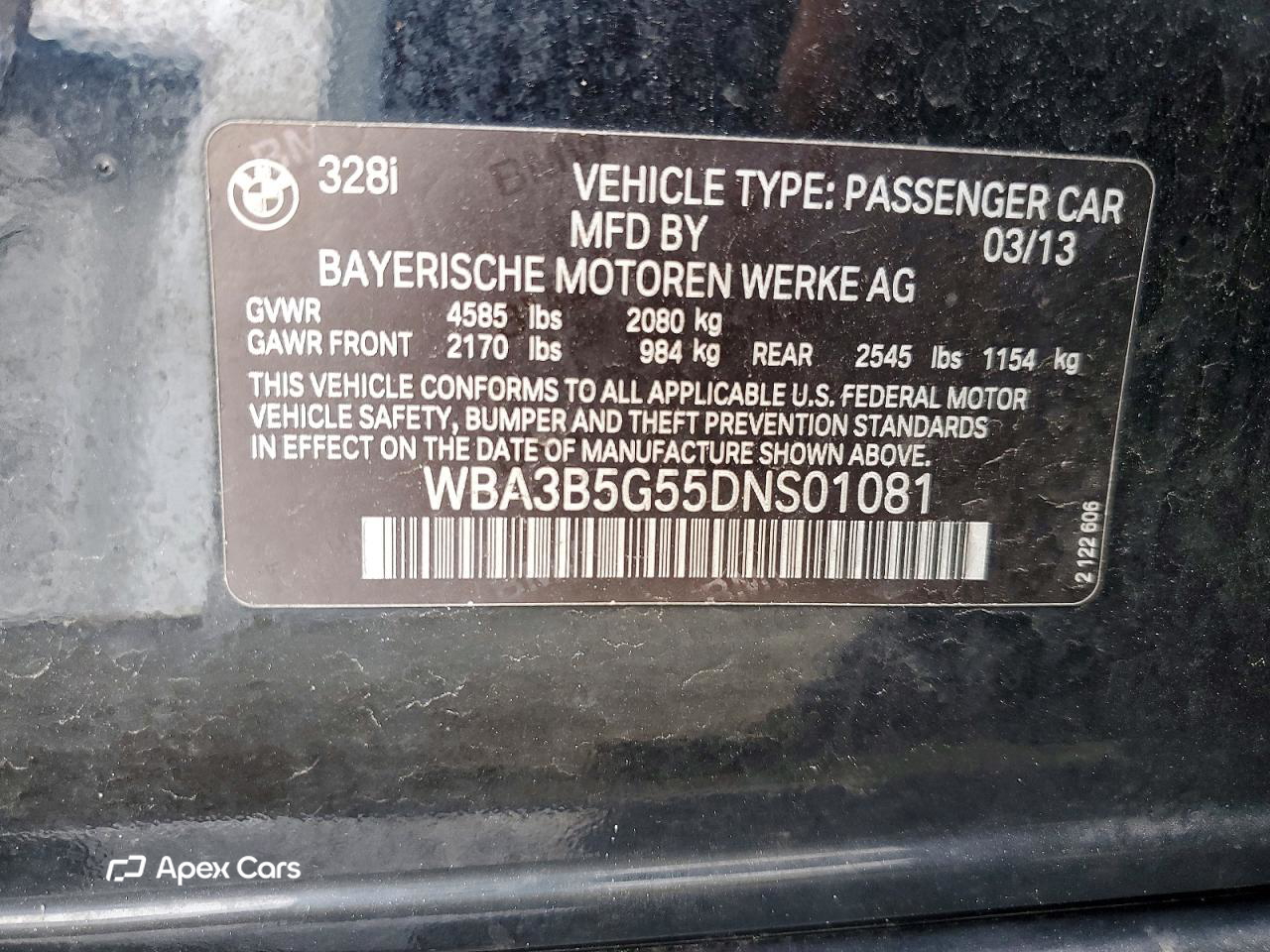BMW Series 3 2013