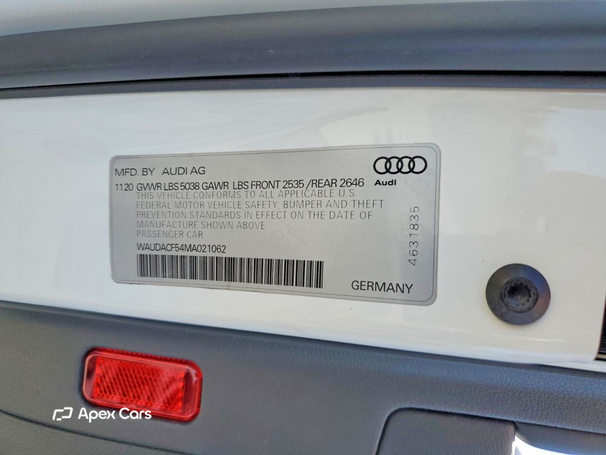 Audi A5 2021