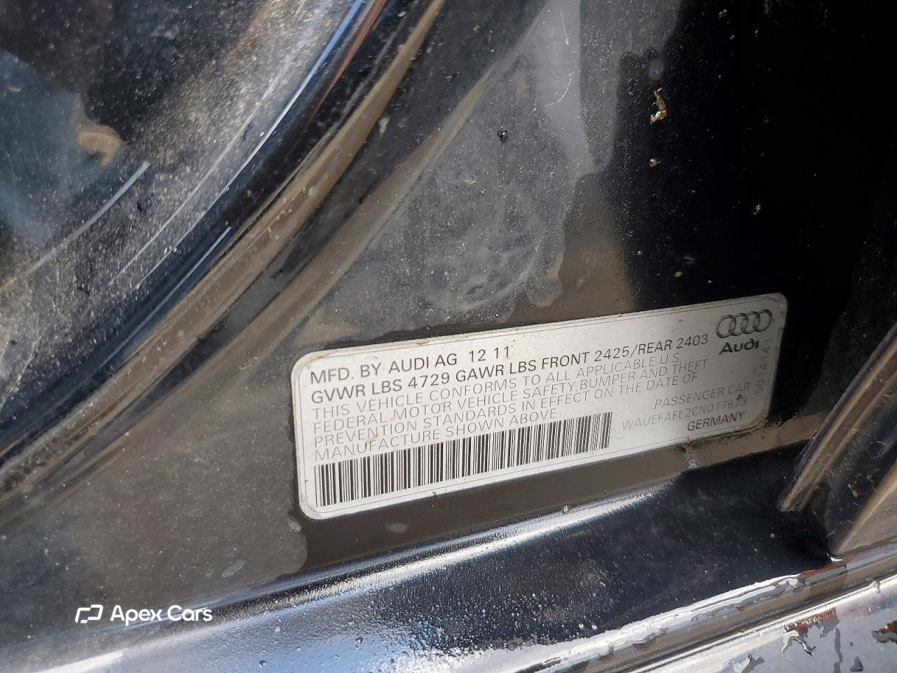 Audi A4 2012