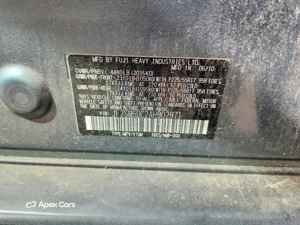 Subaru Forester 2010