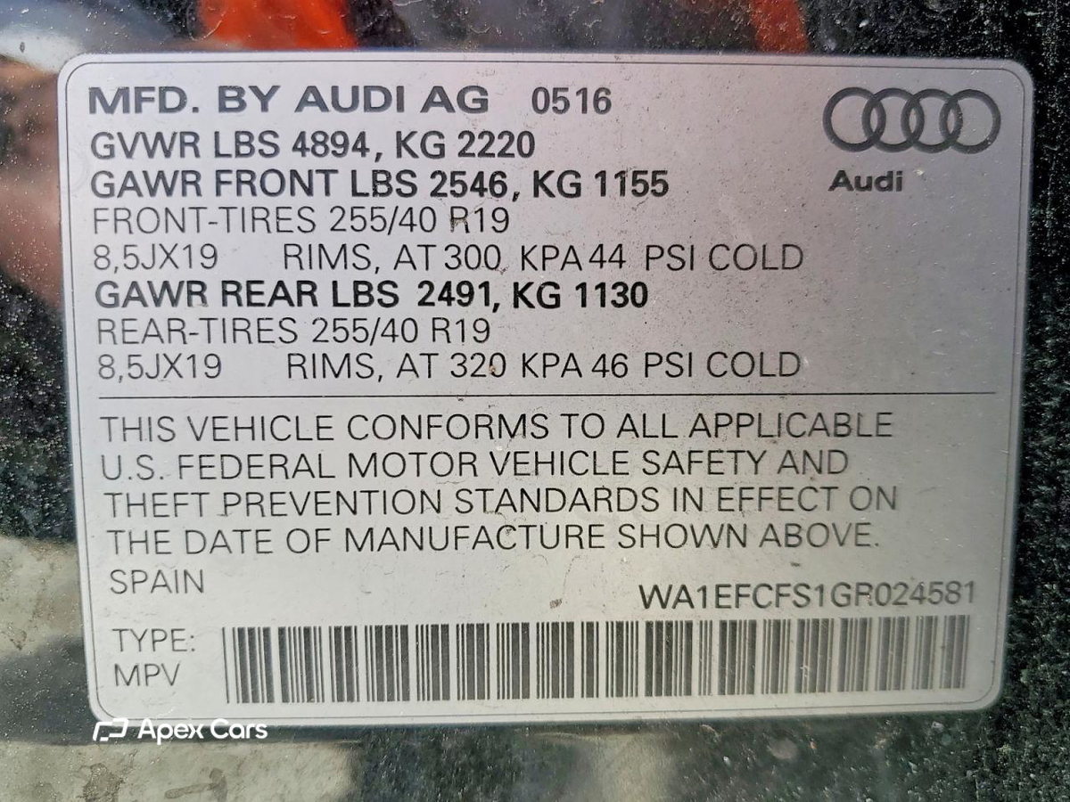 Audi Q3 2016