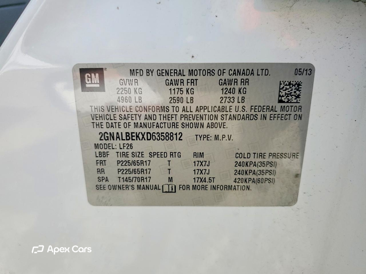 Chevrolet Equinox 2013