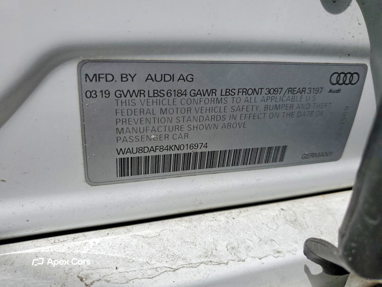 Audi A8 2019