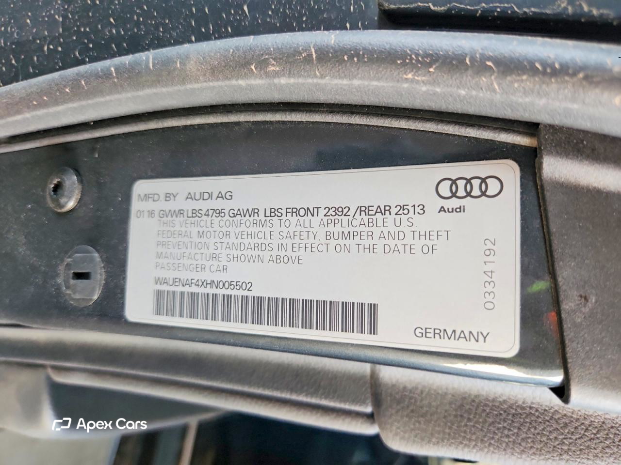 Audi A4 2017