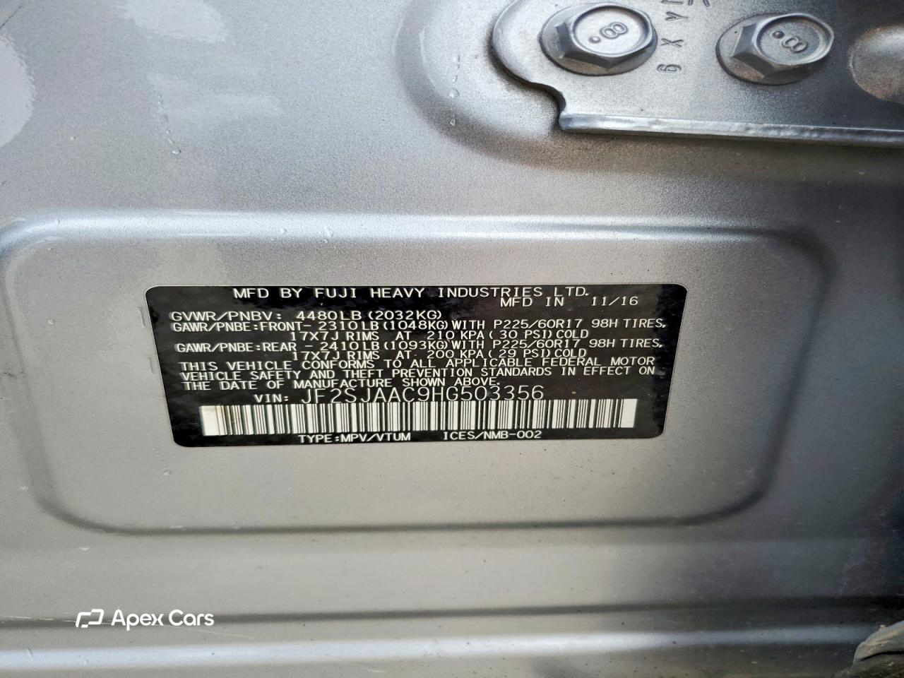 Subaru Forester 2017