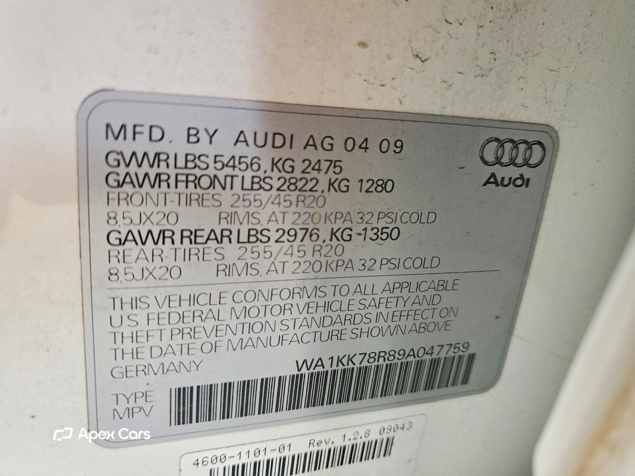 Audi Q5 2009