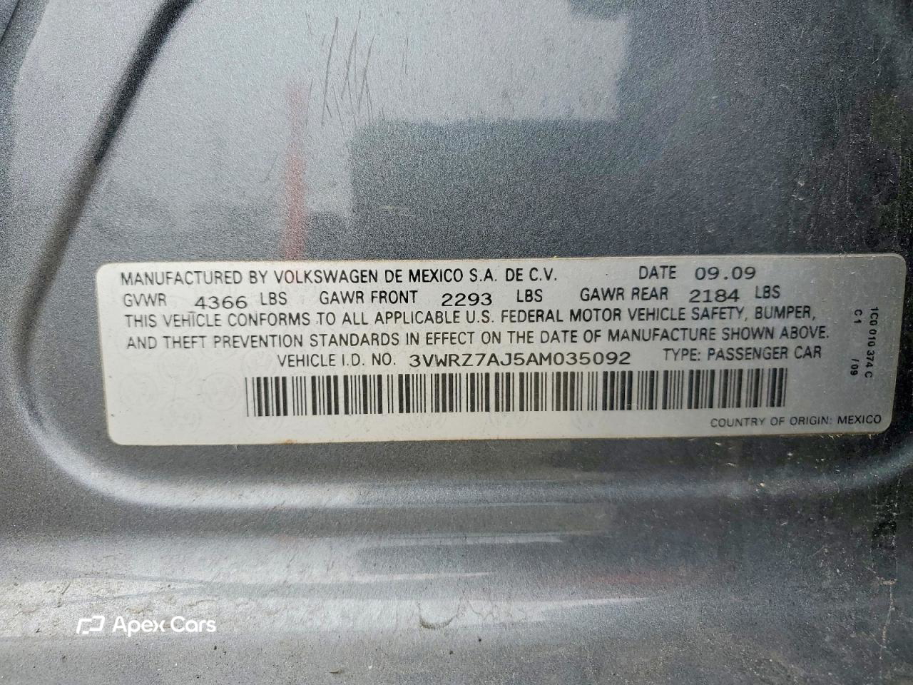 Volkswagen Jetta 2010