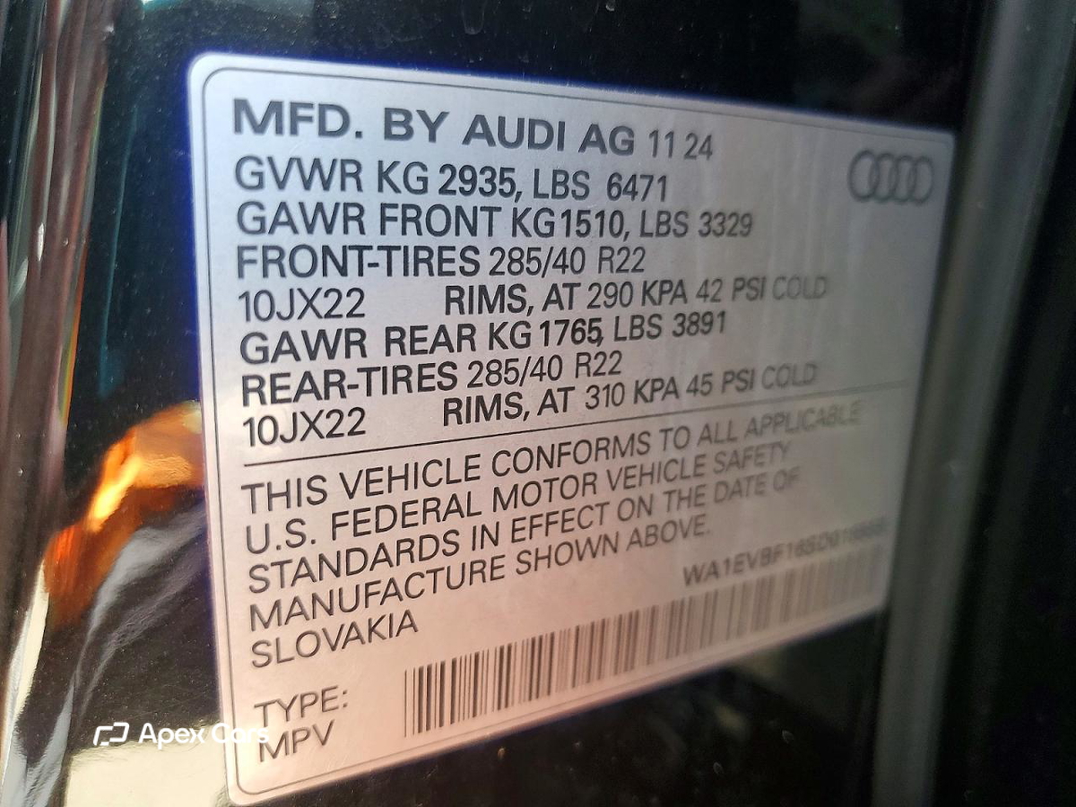 Audi Q8 2025