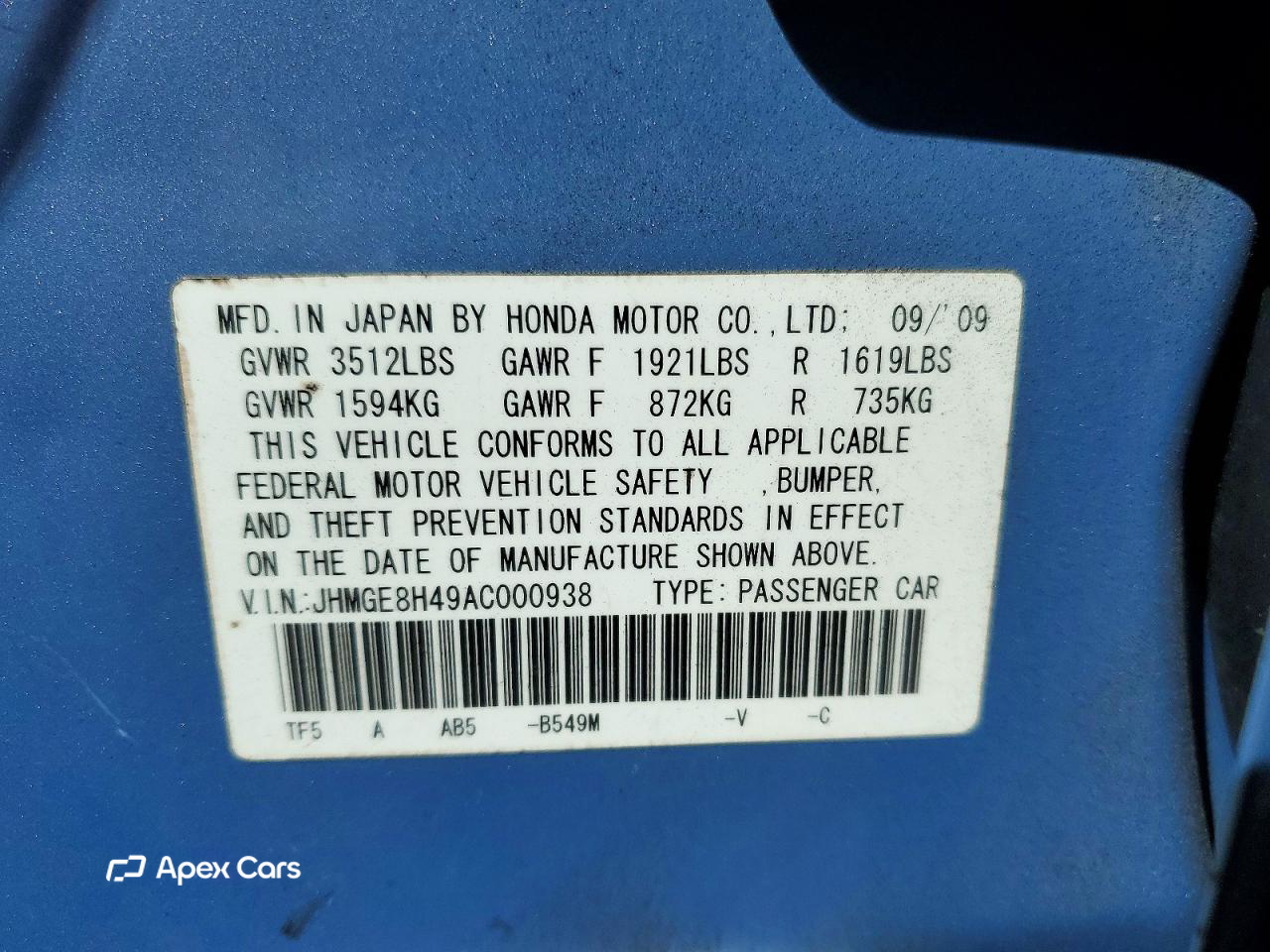 Honda Fit 2010