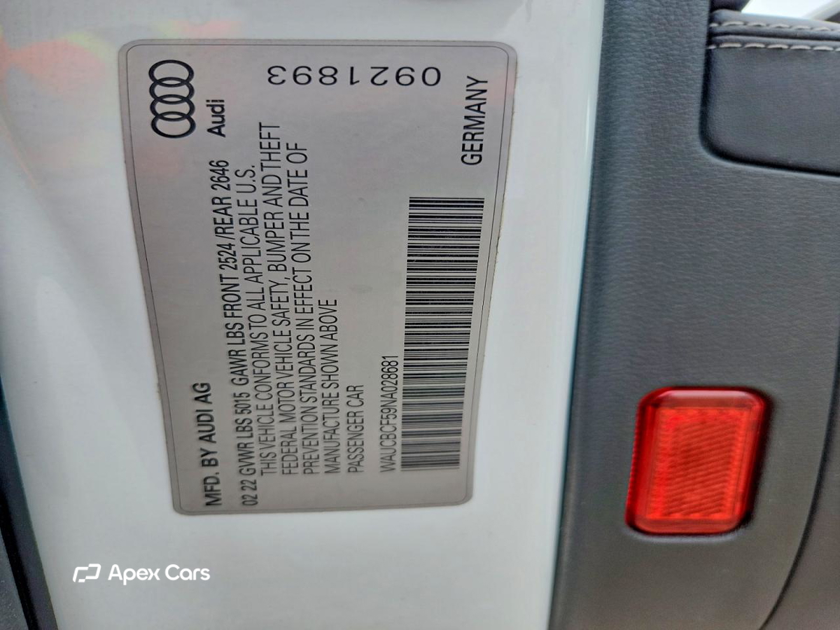 Audi A5 2022