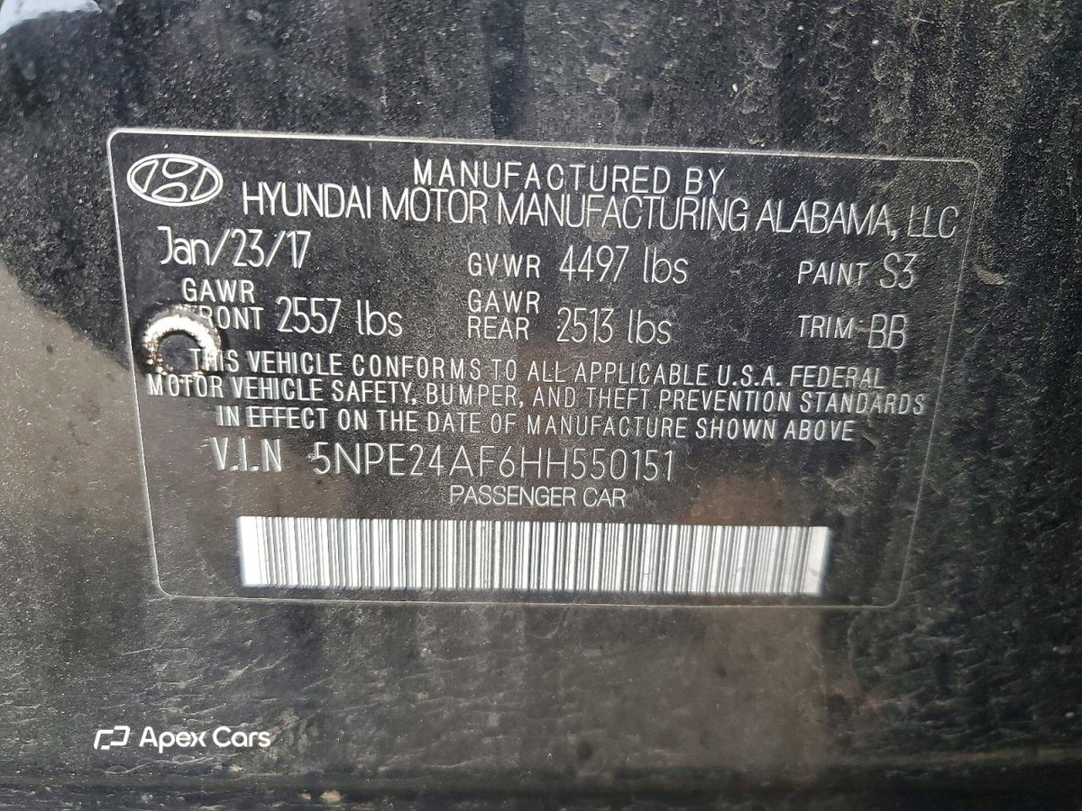 Hyundai Sonata 2017