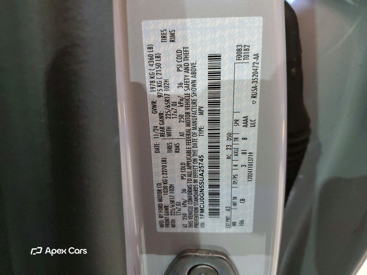 Ford Escape 2025