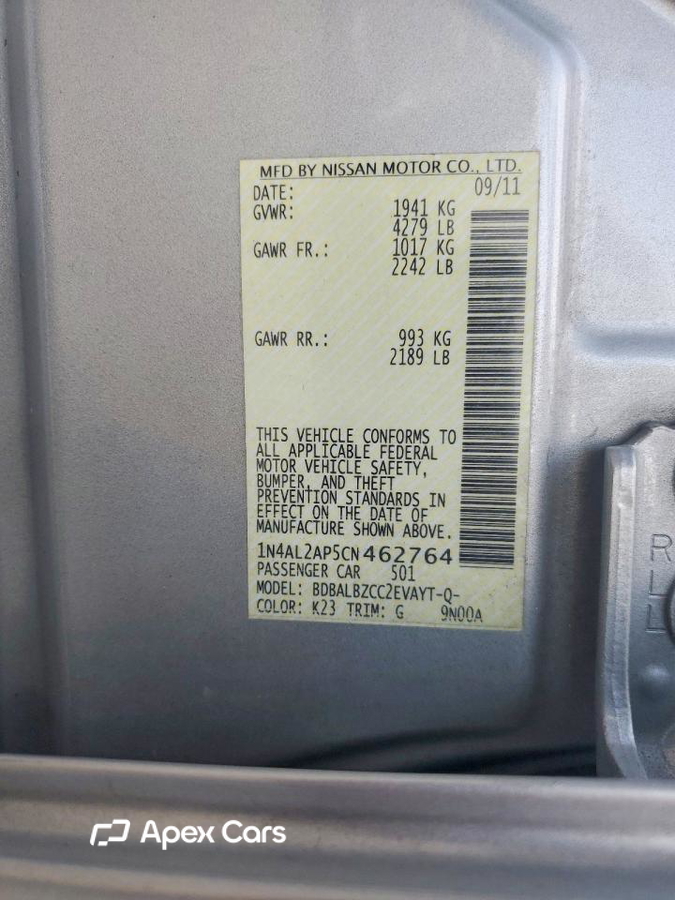 Nissan Altima 2012
