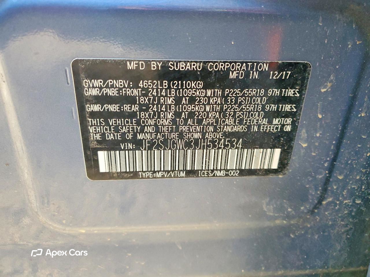Subaru Forester 2018
